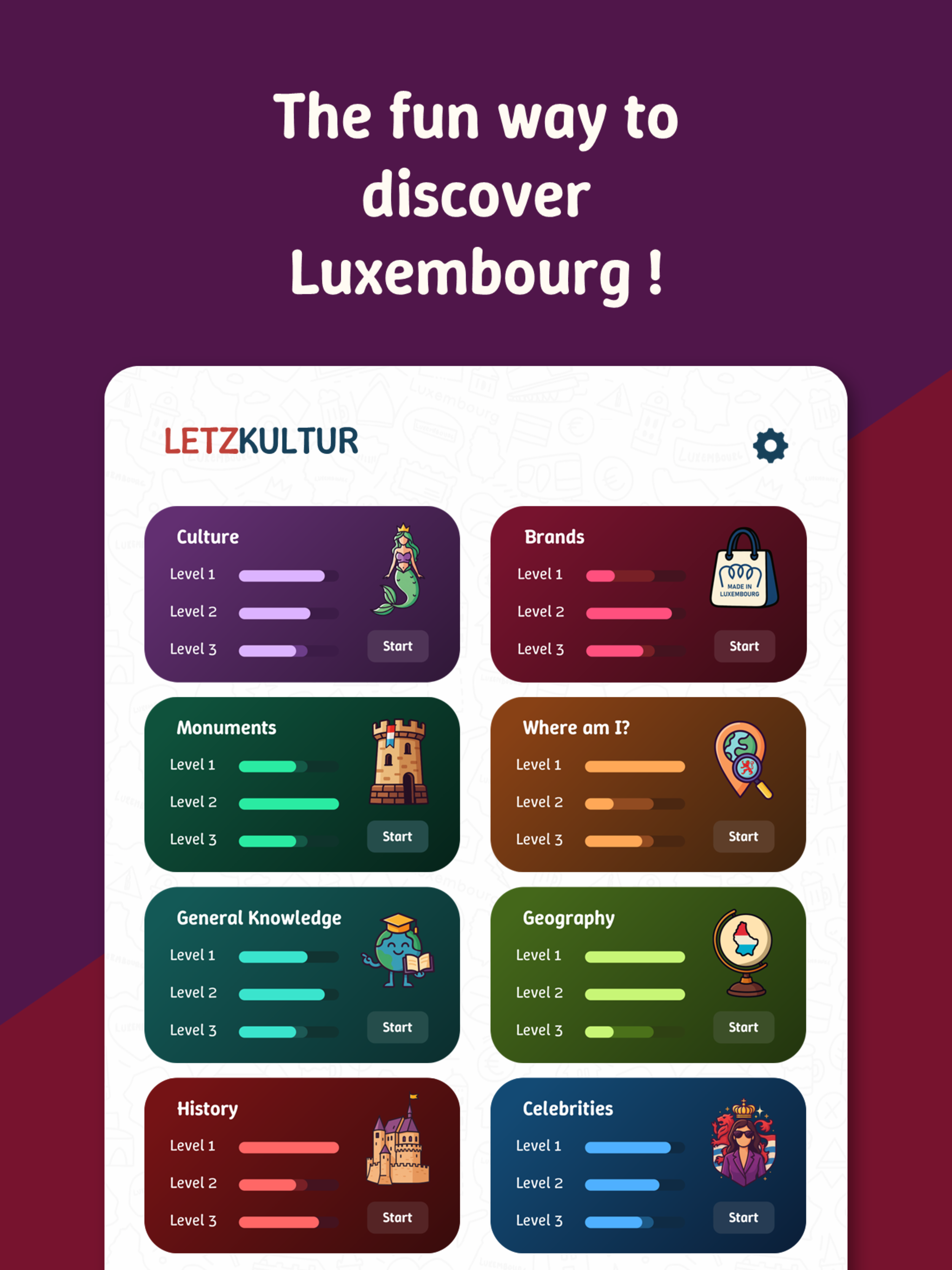 LetzKultur – Educational Quiz