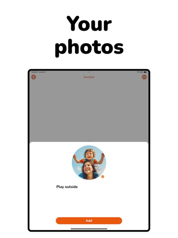 Lil Planner: Visual Schedule iPad screenshot