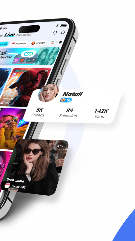 #2. Mimo Live-Live Streaming Chat (iOS) 由: PT BIG MEDIA TECHNOLOGY