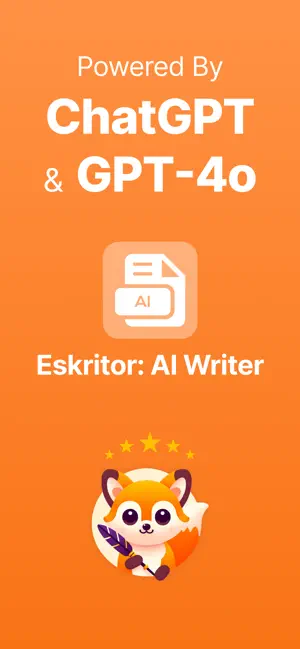 Eskritor: AI Writing Assistant screenshot 1