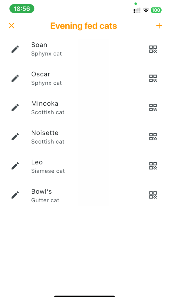 QRCode - Check my lists