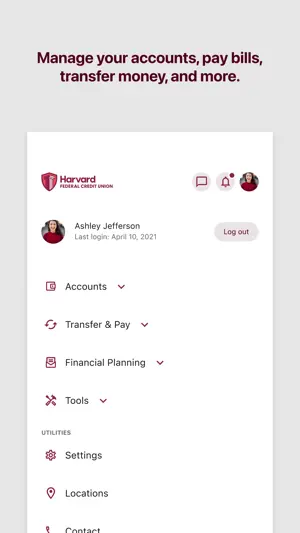 Harvard FCU Digital Banking screenshot 4