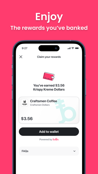 Liven - Eat, Pay & Earn Screenshot