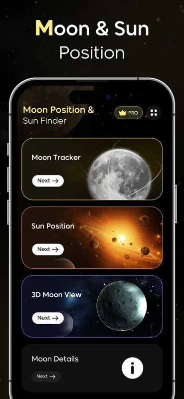 Moon Phase Finder : Lunar Info screenshot 7 of 10
