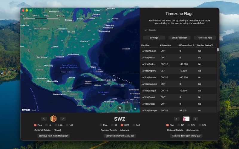 Screenshot #2 pour Timezone Flags
