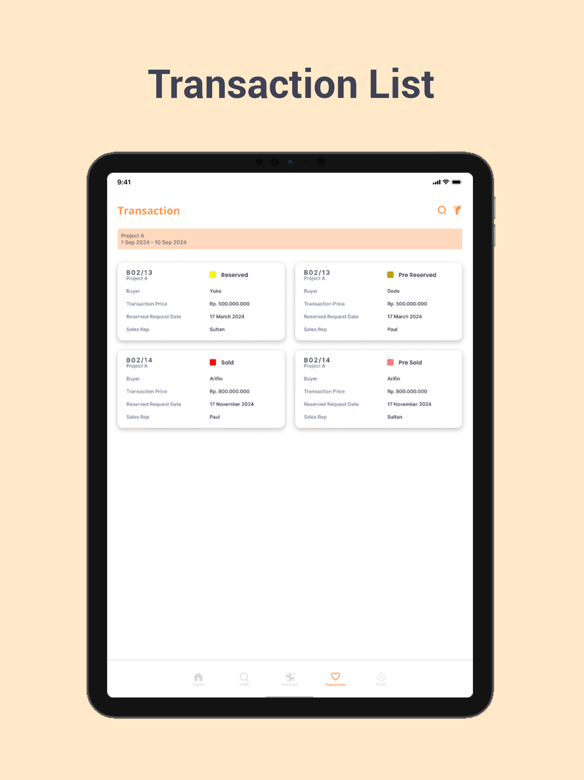 Sunrise CRM