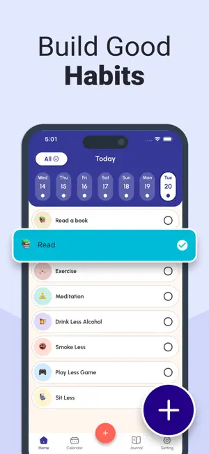 Daily Planner - Habit Builder screenshot 2