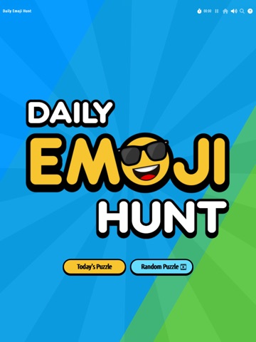 Daily Emoji Hunt iPad screenshot