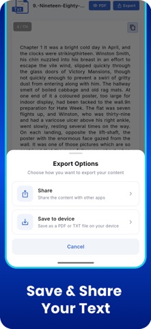 Textify: Convert PDF to Text Screenshot 8 of 9