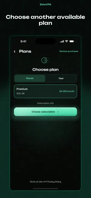 Ekho VPN screenshot 4