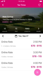 longleaf golf & family club iphone screenshot 1