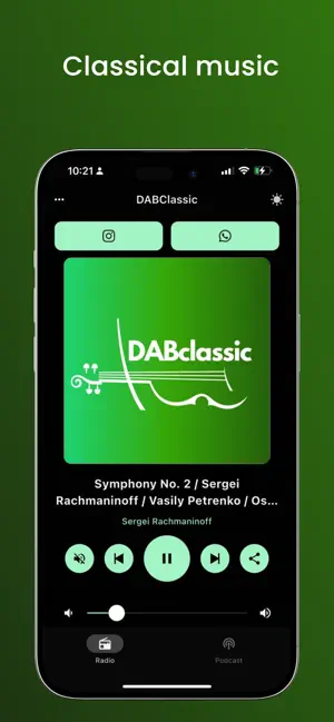 DABclassic radio screenshot 1