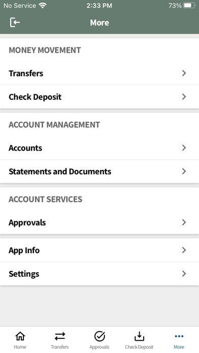 Classic Bank Business Mobile iPhone screenshot 5 - Finance app