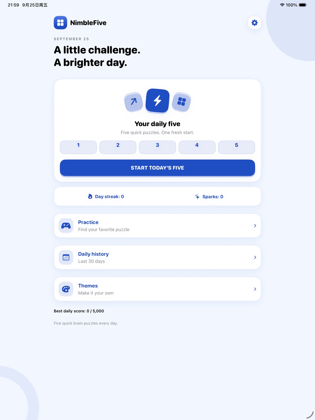 Screenshot 6 of NimbleFive: Daily Brain Games
