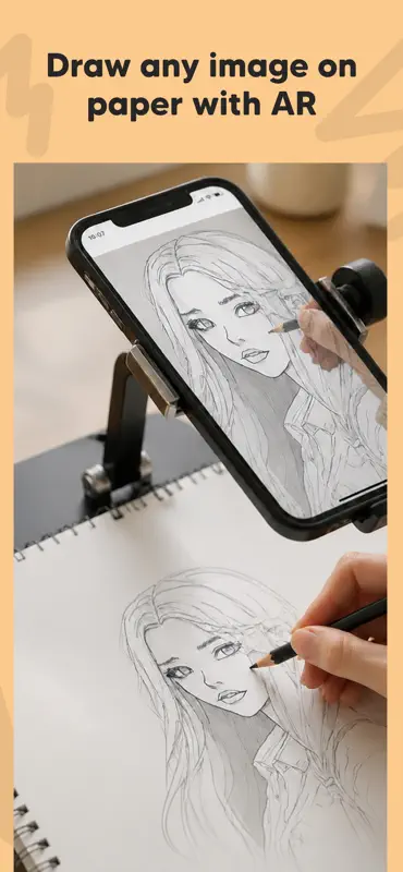 AR Draw: Trace & Sketch Master screenshot 1 of 5