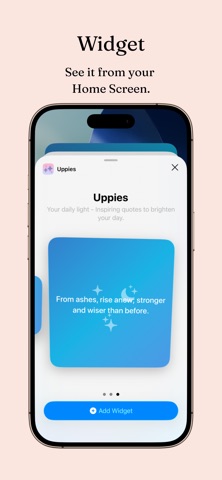 Uppies - Daily Motivation screenshot