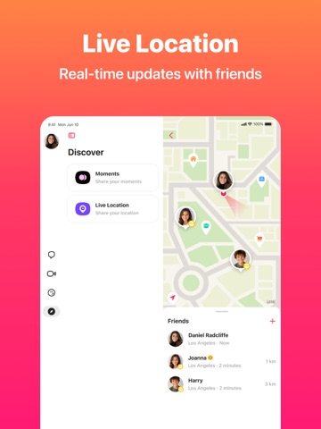 JusTalk - Video Chat & Calls iPad screenshot 9