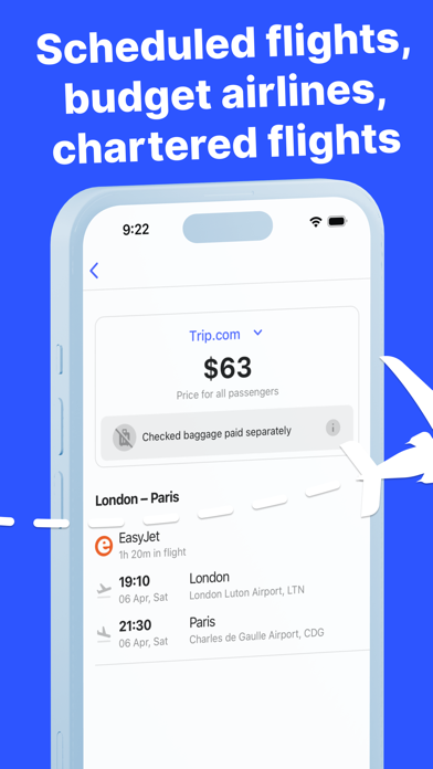 Hotels & Flights — Any.Travel Screenshot