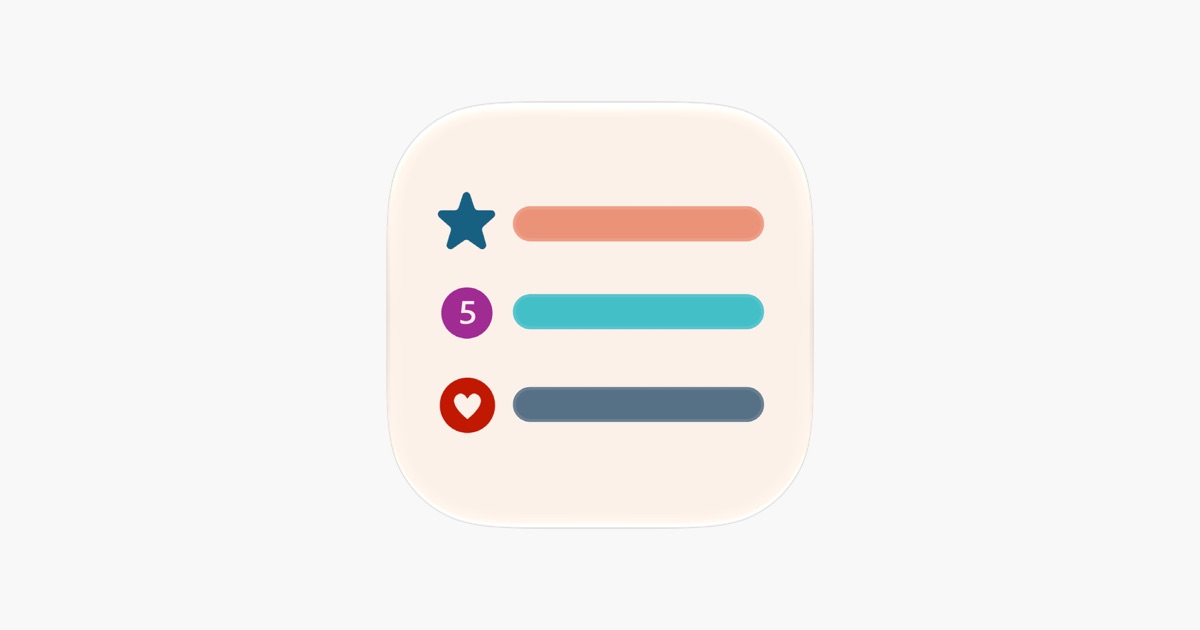 ‎Fyv It! – Rank Your Favs App - App Store