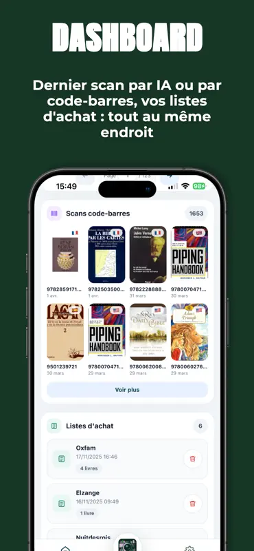 BiblioScan : Revente de Livres screenshot 7 of 7