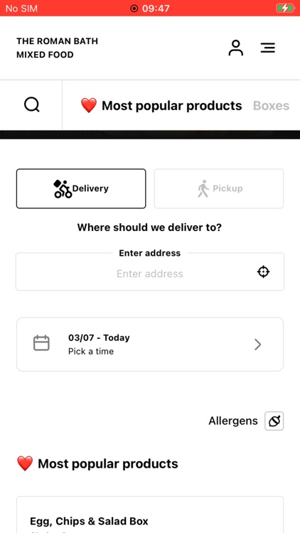 THE ROMAN BATH MIXED FOOD