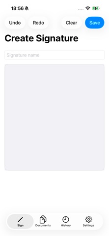 Esign - Sign Documents,PDF iPhone screenshot