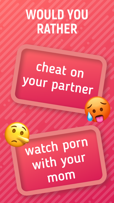 Would You Rather: Adult Games Screenshot
