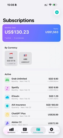 GeoFlow - Geo Arbitrage&Budget iPhone screenshot