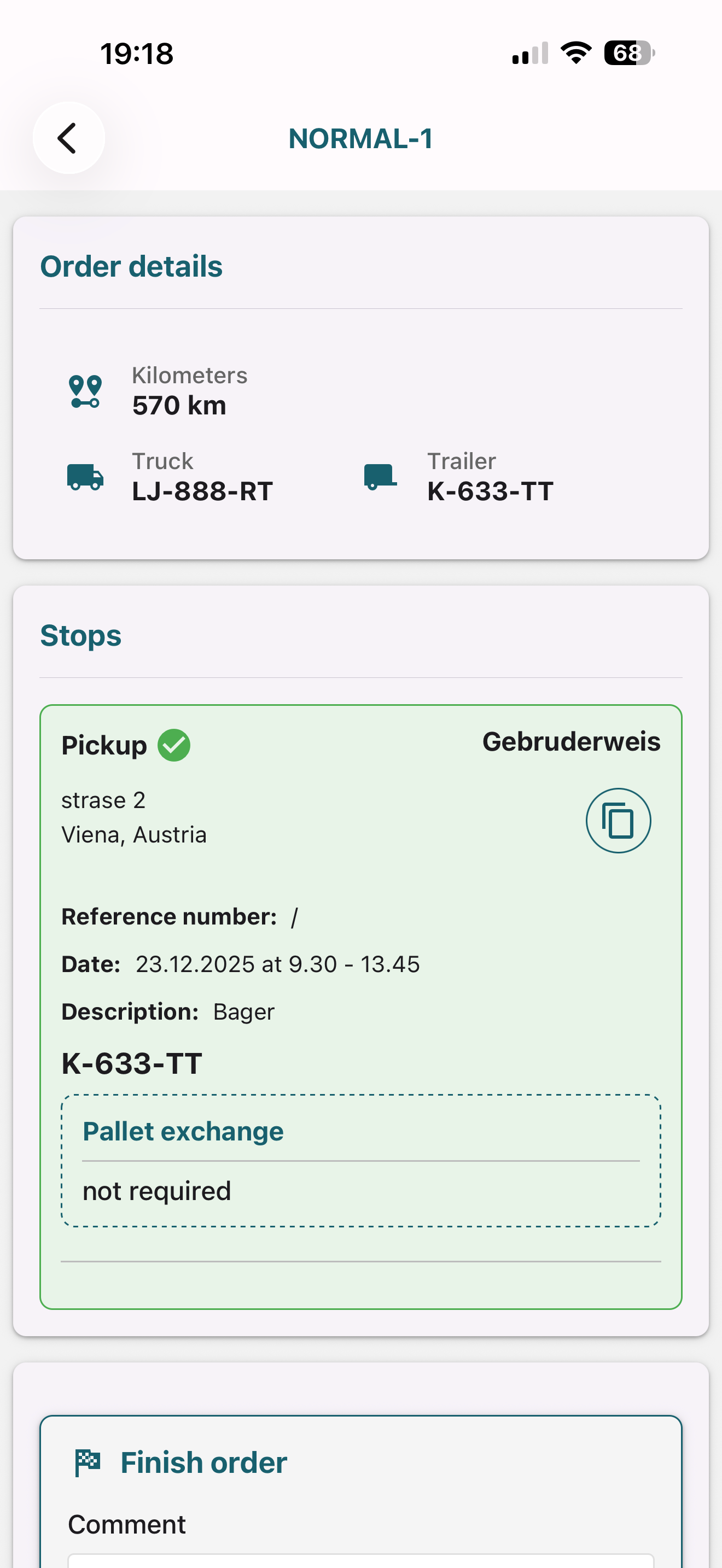 LogiTrack mobile screenshot 5