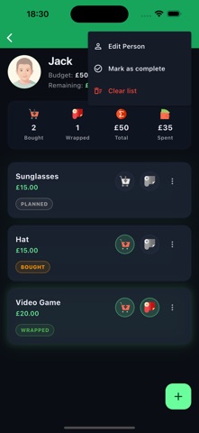 GiftElf screenshot