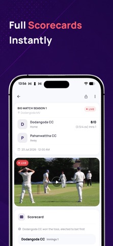 SnickCam: Cricket Scorer Screenshot 6 of 6