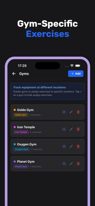 RepLog: Gym Workout Tracker Screenshot 7 of 9