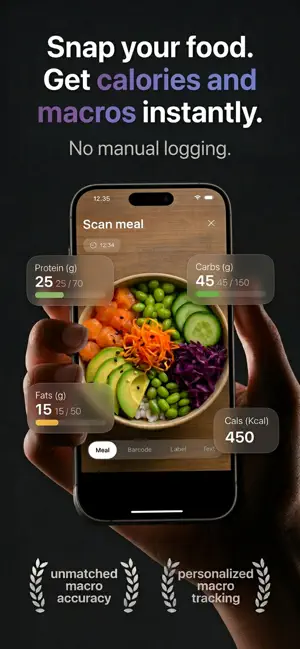 Nooume: Snap & Track Calories screenshot 2