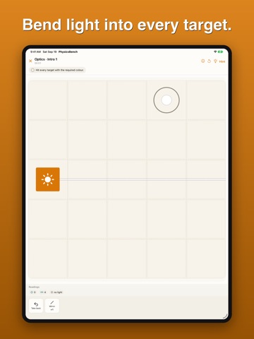 PhysicsBench: Circuit Puzzle iPad screenshot