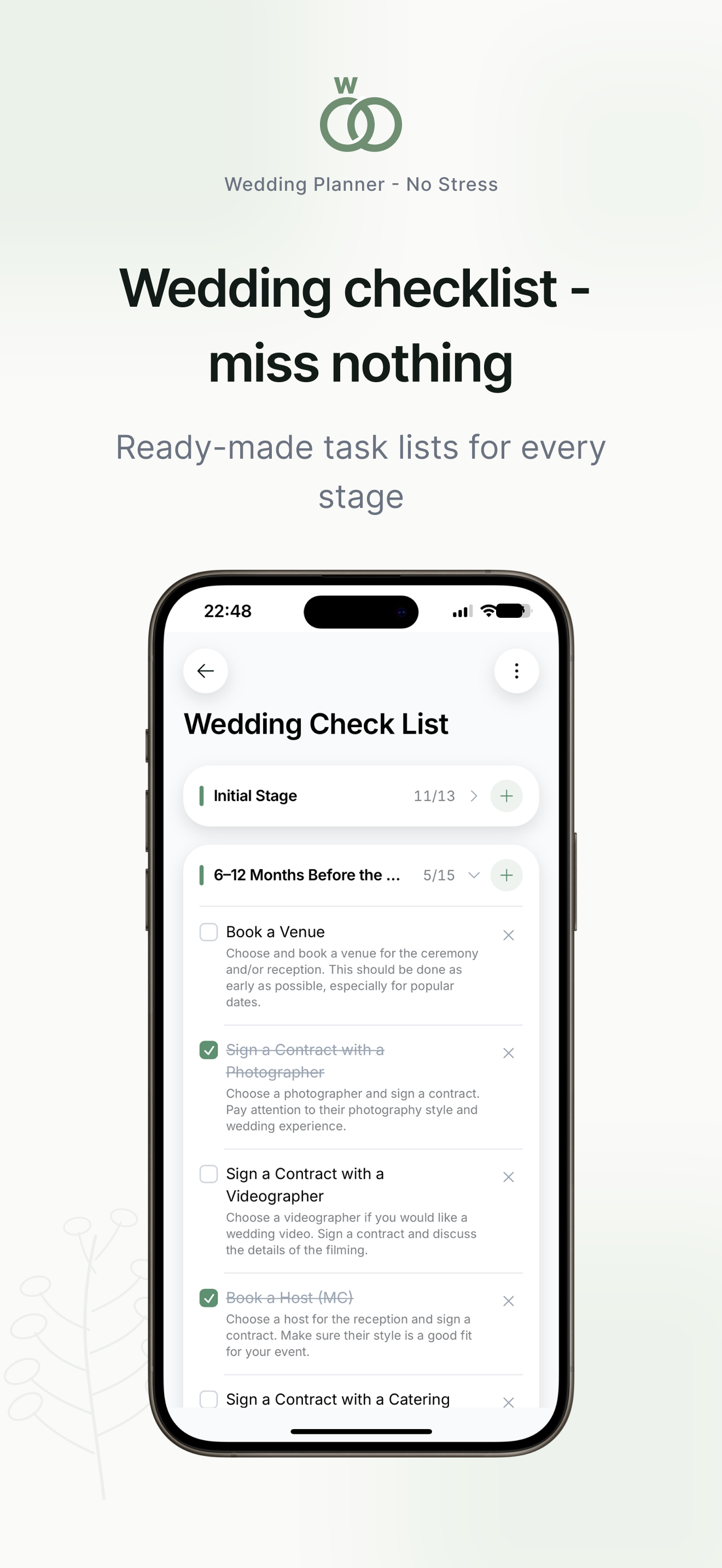 Wedding Planner - No Stress! screenshot 4