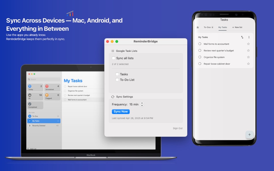 #3. ReminderBridge (macOS) 由: Aeriform,LLC