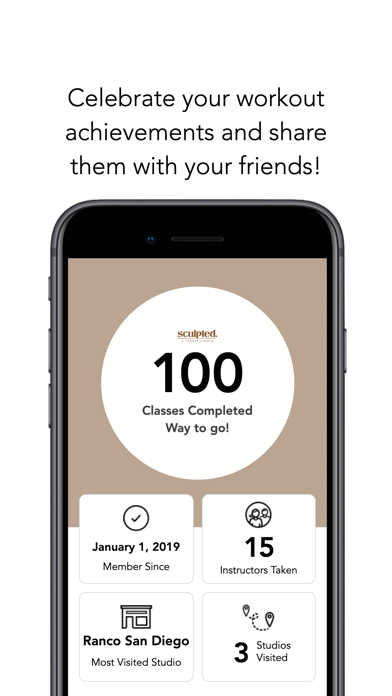 Sculpted. iPhone screenshot 4 - Health & Fitness app