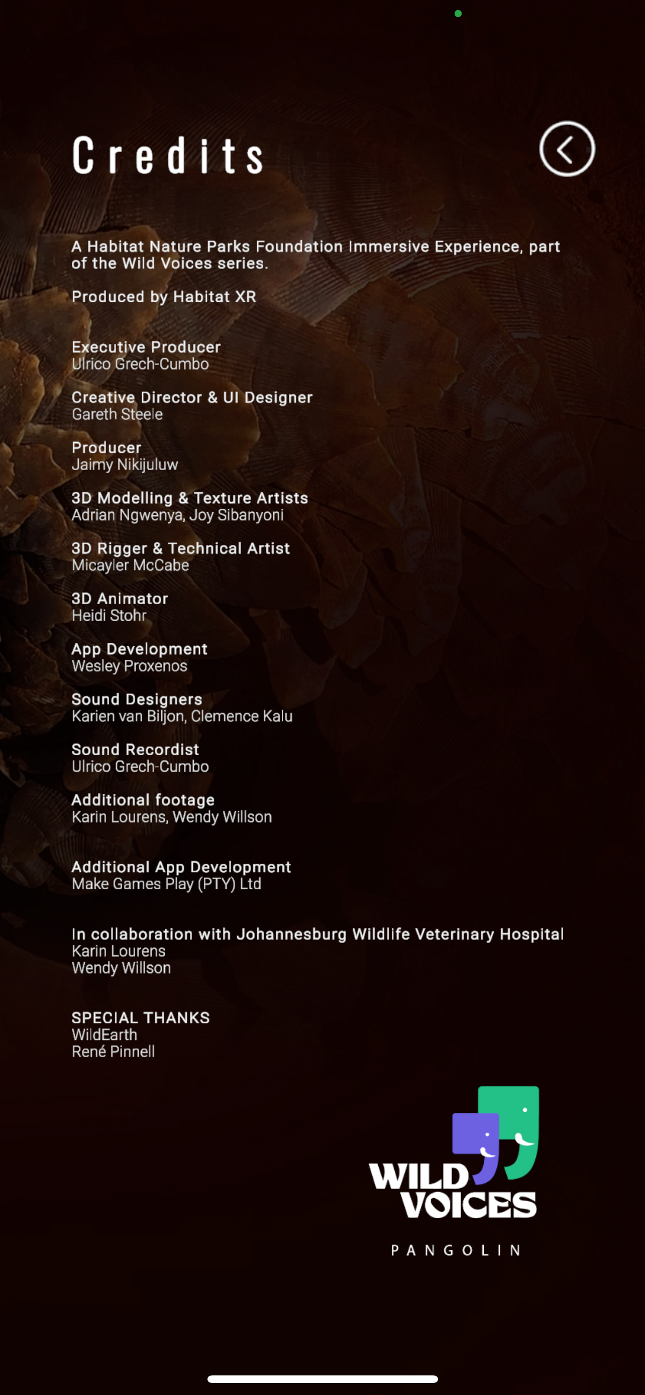 Wild Voices: Pangolin screenshot 6