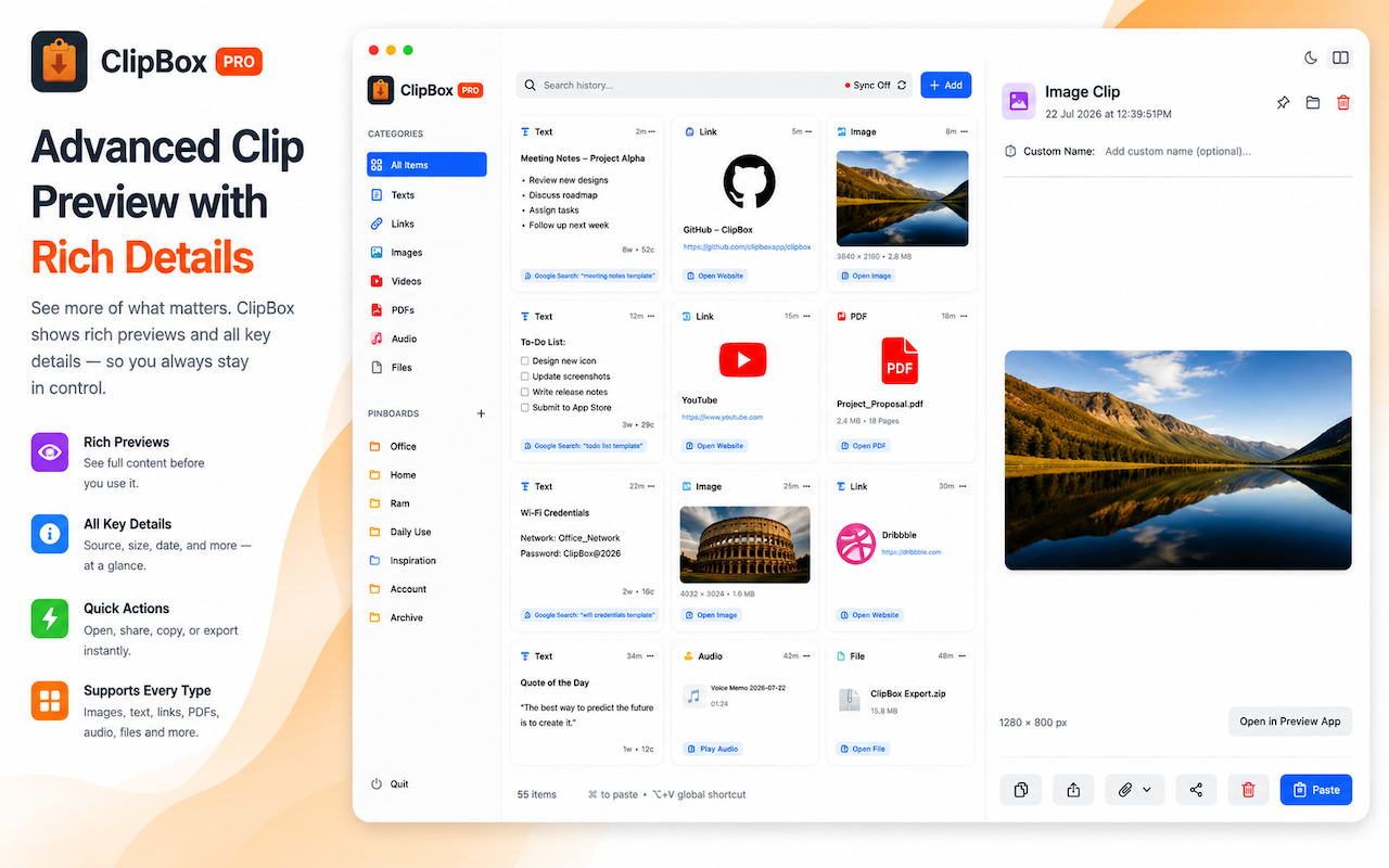 ClipBox: Clipboard Manager screenshot 15