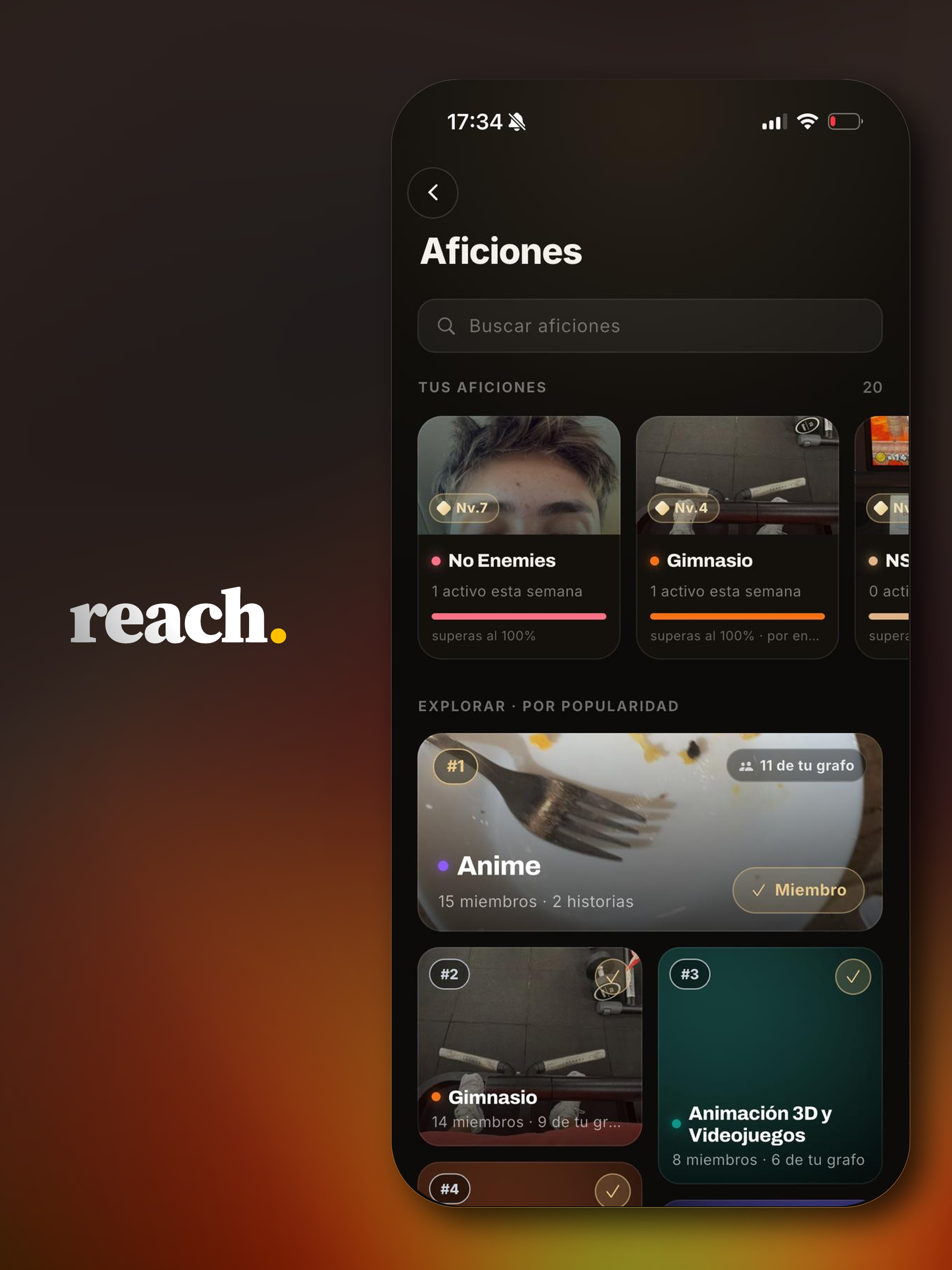 reach: Red social screenshot 11