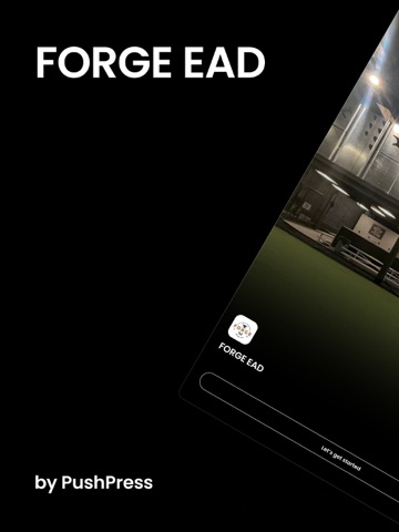 FORGE EAD iPad screenshot