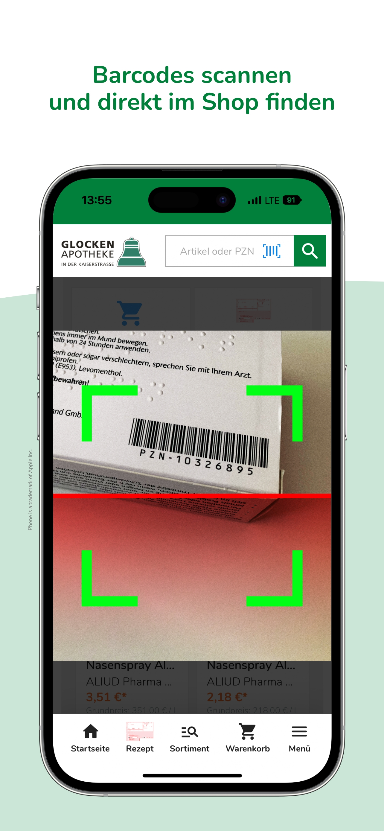 Glocken Apotheke Würzburg screenshot 5