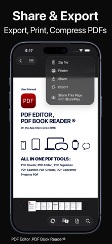 PDF Editor ,PDF Book Reader ® Screenshot 10 of 10