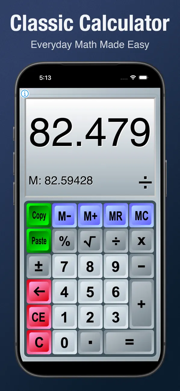 Screenshot #3 pour Calculette - Calcul de Base