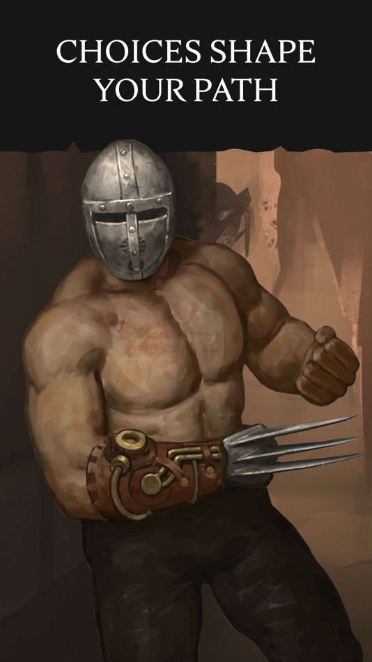 #1. Eldrum: Untold - Text RPG (iOS) Ved: Act None