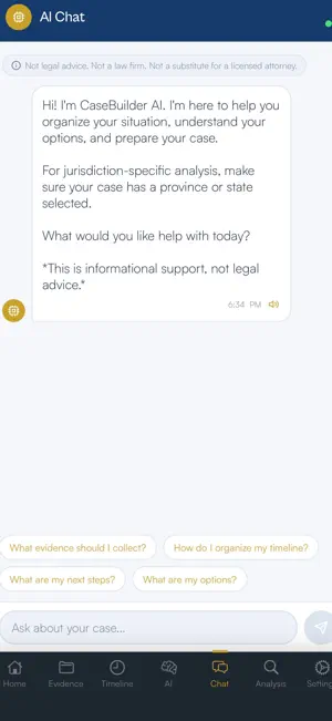 CaseBuilder AI (4f93e7) screenshot 3