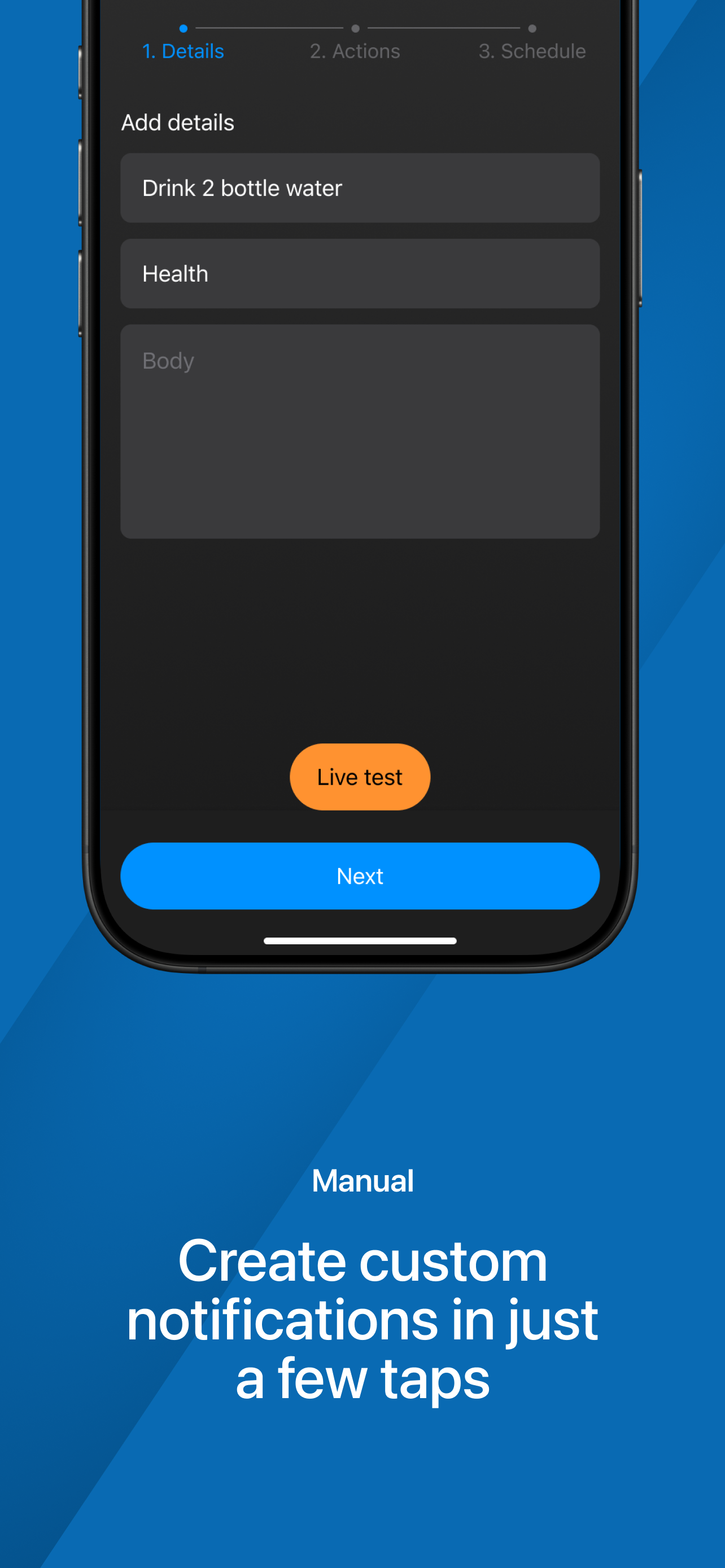 Tracken: Smart Notifications