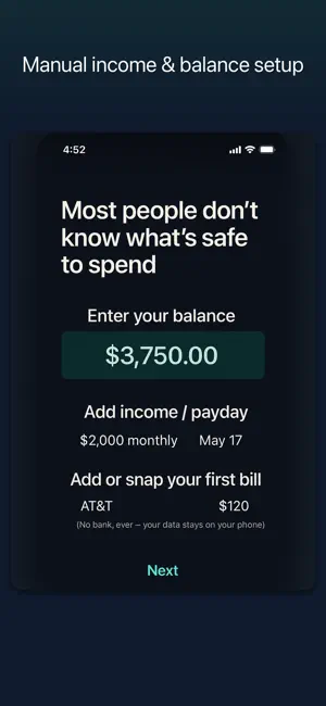 Cushion — Safe to Spend screenshot 2