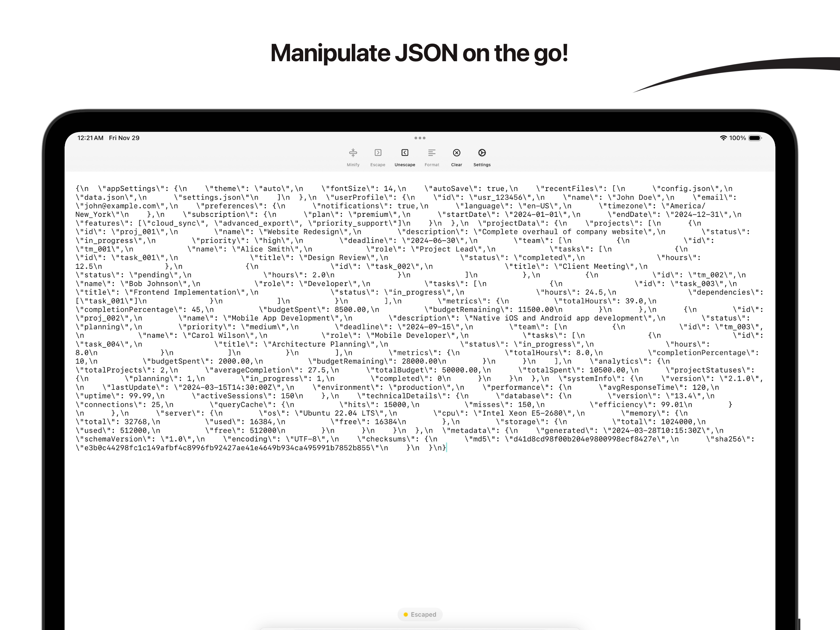 JSON Utilities