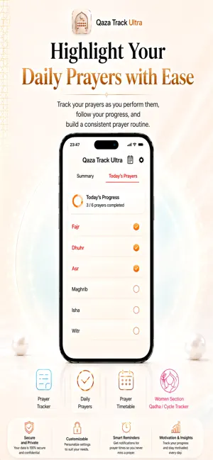 Qaza Tracker: Salah & Prayer screenshot 2